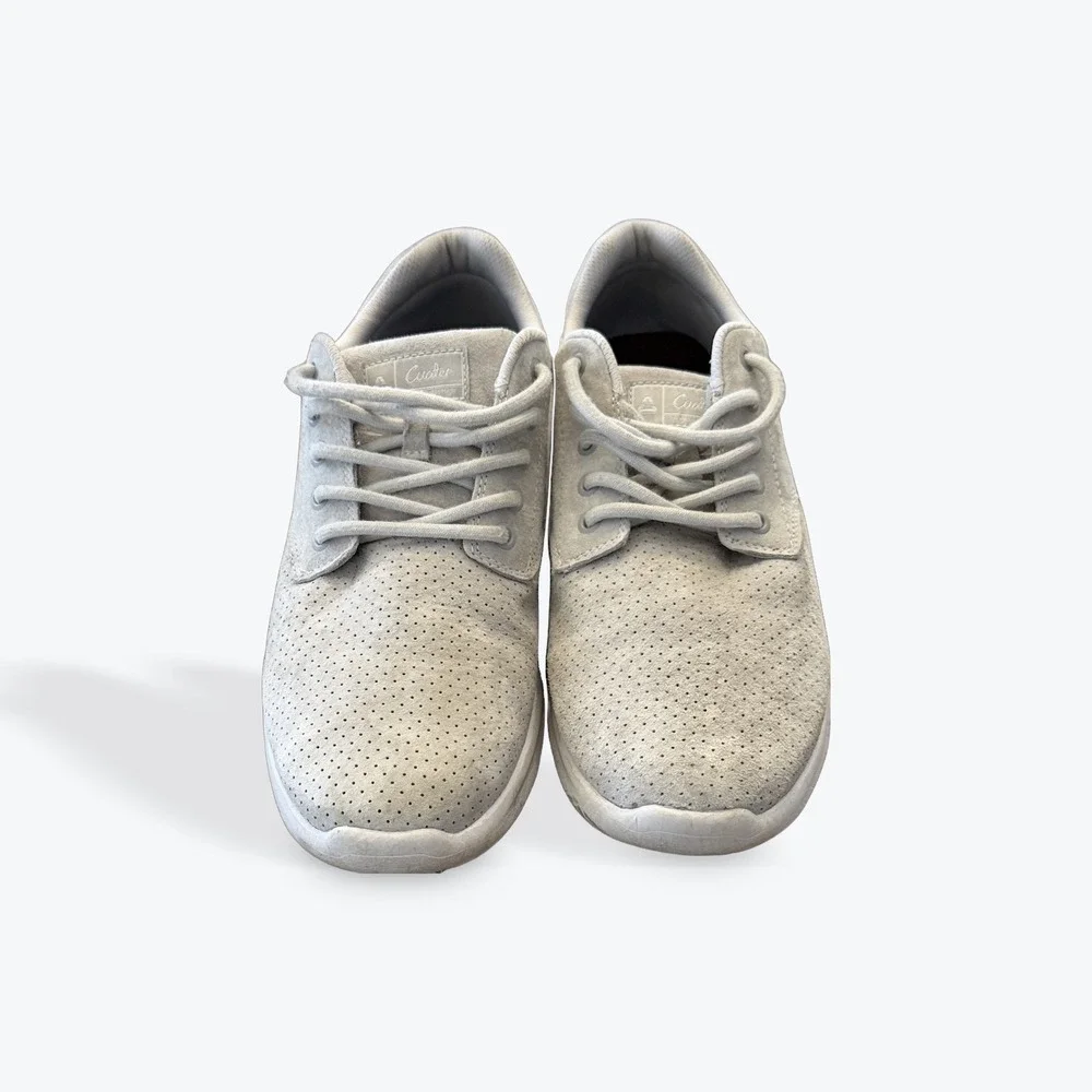 Cuater by TravisMathew‎ The Daily Grey Suede Sneakers Mens 10 4MT112